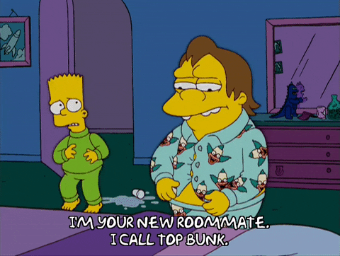 happy bart simpson GIF