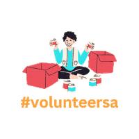 Day Of The Volunteer San Antonio Sticker by Hannah Selby