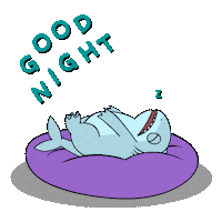 Good Night Sticker by Ordinary Frends
