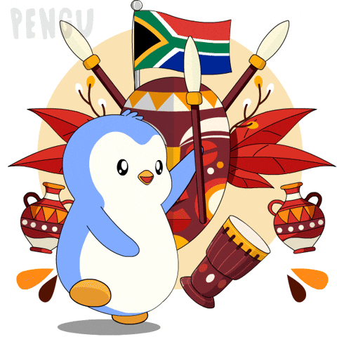 South Africa Penguin GIF by Pudgy Penguins