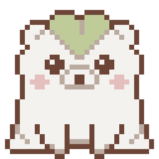 Polar Bear Pixel Sticker