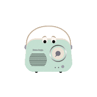 Style Radio Sticker by Vintage Cuisine by Cooking