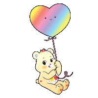 Celebration Sticker by Care Bear Stare!