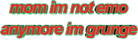 words grunge Sticker by AnimatedText
