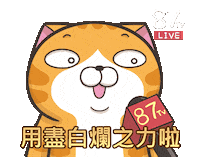 cat lanlancat Sticker by MochiDad