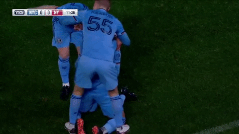 New York City Fc Celebration GIF by NYCFC
