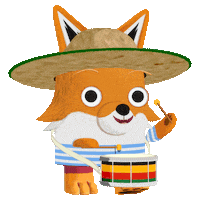 3D Drumming Sticker by BabyTV