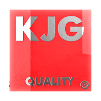 kjg_as logo 3d cube kjg Sticker