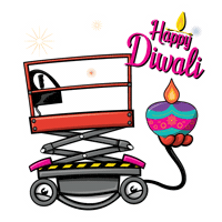 Diwali Sticker by Skyjack