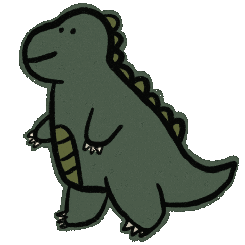 Dinosaur Dino Sticker
