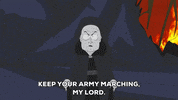 fire demanding GIF by South Park 