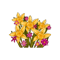 Flowers Pastel Sticker