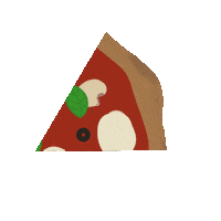 CaspaCreative pizza eat essen slice Sticker