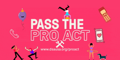 Democratic Socialists Of America Unionize GIF by NYC-DSA