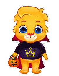 Halloween Horror Sticker by Lucas and Friends by RV AppStudios