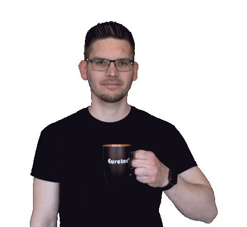 Good Morning Drink Sticker by eurotecgmbh