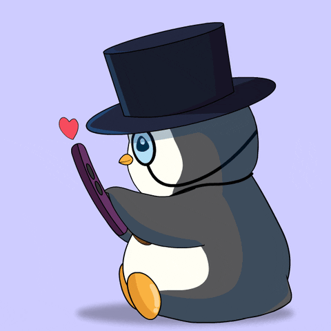 Love It Heart GIF by Pudgy Penguins