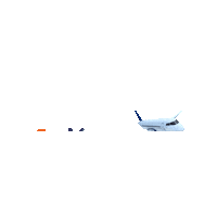 Avion Sticker by QuianTours