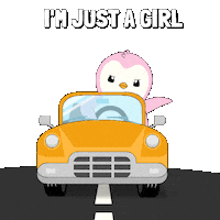 Driving En Route Sticker by Pudgy Penguins