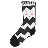 shake socks Sticker by dasherzallerliebste