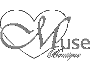 Heart Muse Sticker by museboutique
