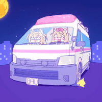 Nurse Driving GIF