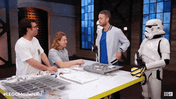 Star Wars GIF by LEGO Masters Australia