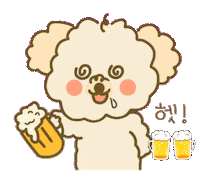 푸들 Sticker