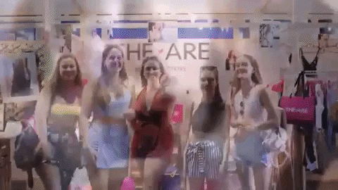 friends shopping GIF by THE ARE