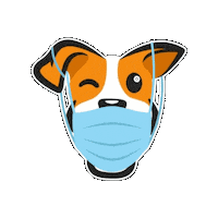Sick Dog Sticker by Lero Lero
