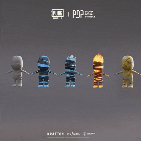 Battle Royale Mummy GIF by Official PUBG MOBILE
