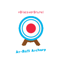 Archery Brunei Sticker by bruneitourismofficial