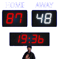 48 Away Sticker