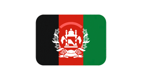 Afghanistan Flag Sticker by EmojiVid