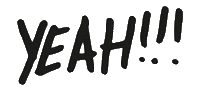 Lettering Sticker by Paperfuel