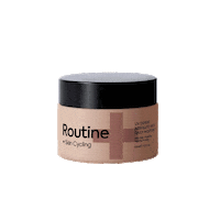 Routineskincycling skincare routine ciltbakımı nemlendirici Sticker