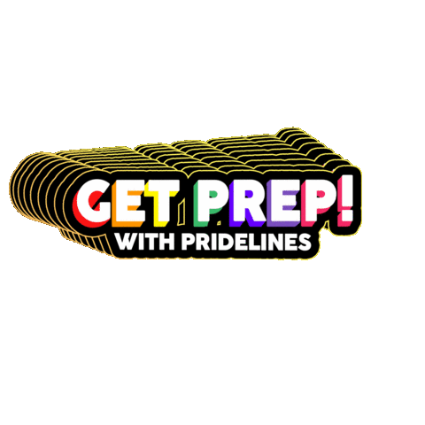 pridelines gay pride community lgbt Sticker