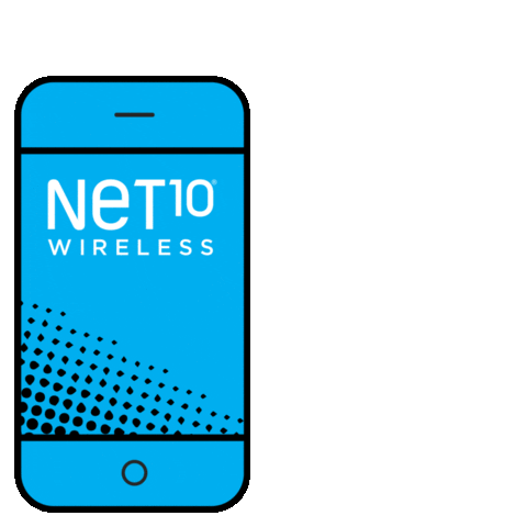 Net10Wireless giphyupload phone 10 service Sticker