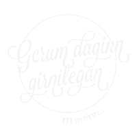 matur girnilegt Sticker by Gerum daginn girnilegan