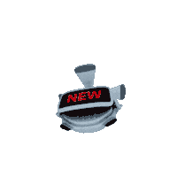3D New Post Sticker