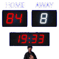 8 Away Sticker