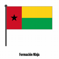 Guinea-Bissau Flag GIF by Formación Ninja