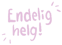 PaperBoe helg endelig endelighelg christinahj Sticker