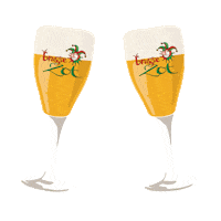 Beer Cheers Sticker by BrugseZot