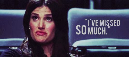 idina menzel glee GIF