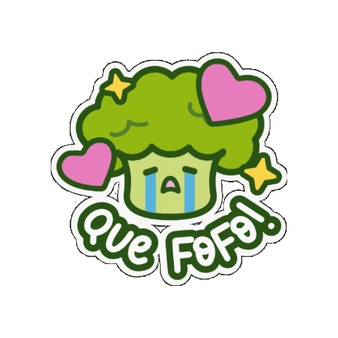 brocolices giphygifmaker kawaii fofo cuteness Sticker