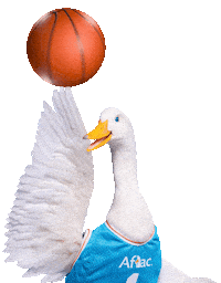March Madness Basketball Sticker by Aflac Duck