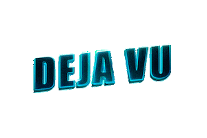 Deja Vu Neon Sticker by Minos EMI - A Universal Music Company