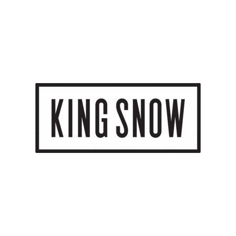 KingSnowMag giphygifmaker kingsnow Sticker