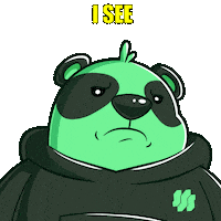 Serious I See You Sticker by SuperVerse